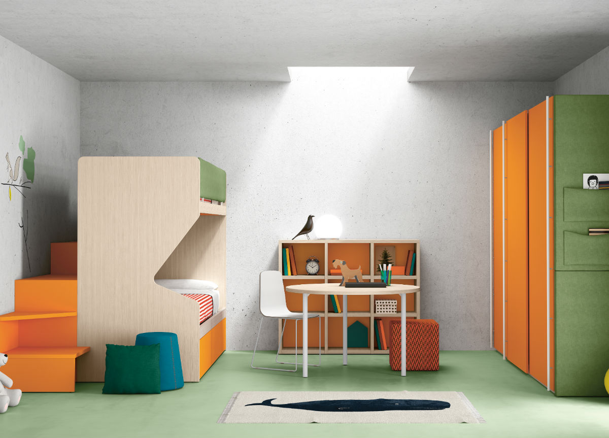 Набор мебели для обустройства детской комнаты на двоих Md310