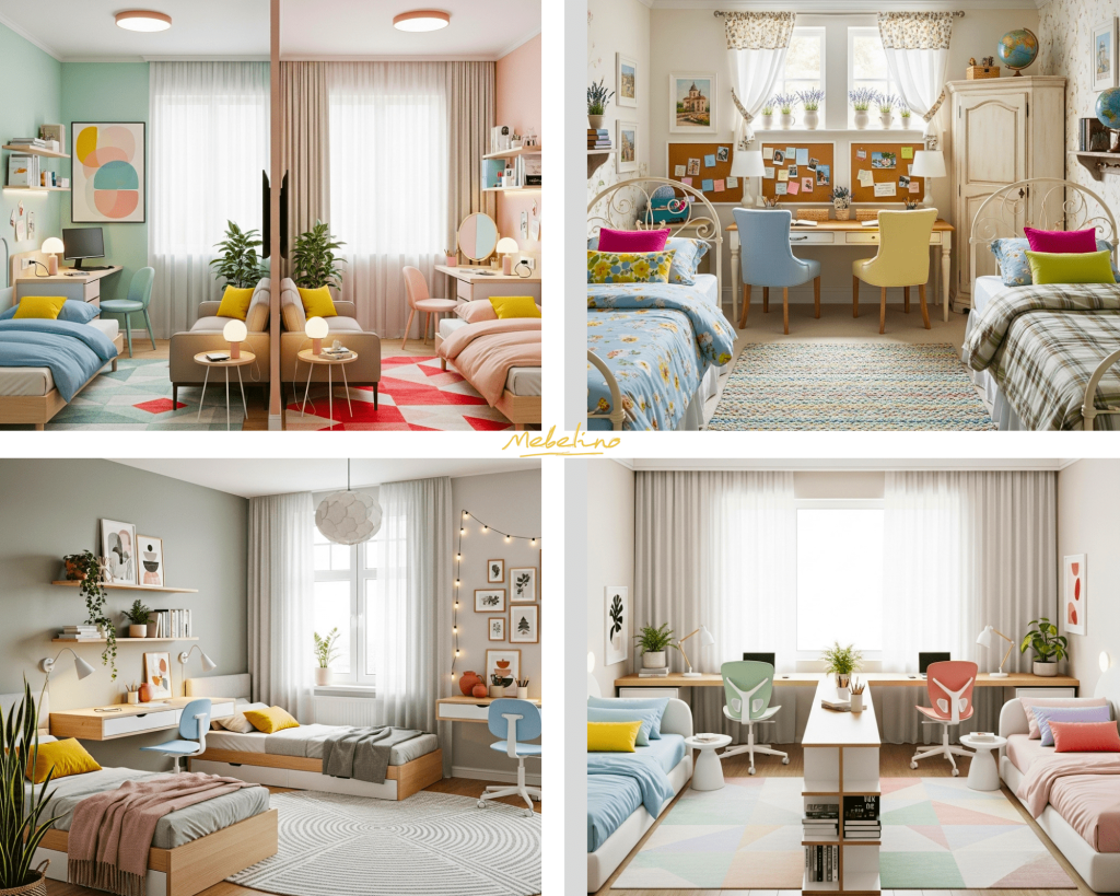 Правильный дизайн интерьера комнаты двух подростков разного пола Правильный дизайн интерьера комнаты двух подростков разного пола