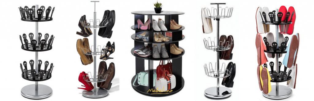Наполнение шкафа: стойки для обуви