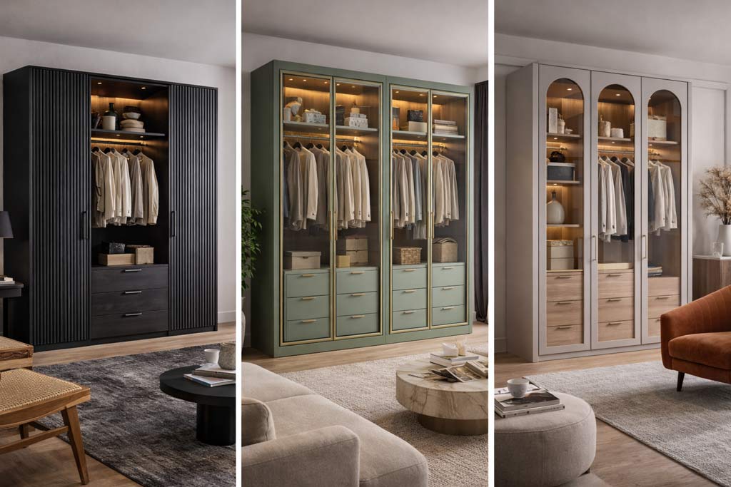 Шкафы в гостинной