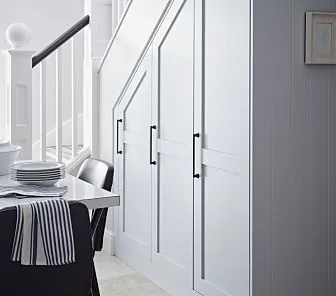 Трехдверный шкаф с матовыми фасадами S125