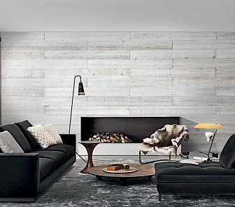 Светлая панель из массива дерева для потолка и стен ST90