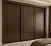 TERRA | Современный шкаф-купе с фасадами цвета орех