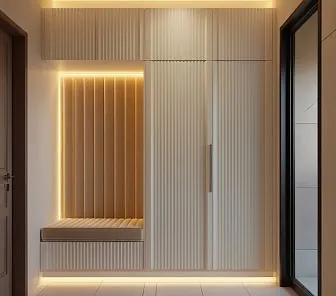 Элегантный встроенный гардероб премиум-класса