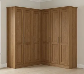 Угловой шкаф Классик Дуб