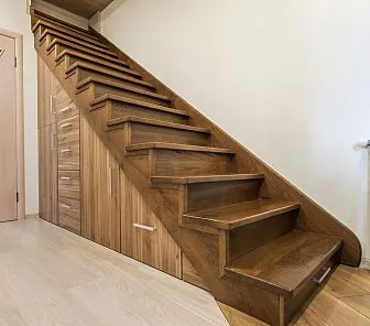 Функциональный шкаф из массива дерева S131