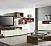 Двуцветный мебельный гарнитур для гостиной G301