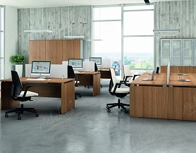 Роскошная офисная мебель из элитных пород дерева OM 182