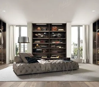 Гостиная с роскошной гардеробной комнатой PC560