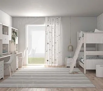 Изысканная мебель для двоих детей PC477