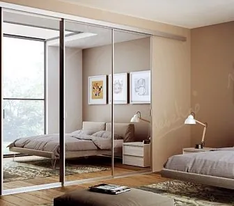 Зеркальный встраиваемый шкаф-купе D336