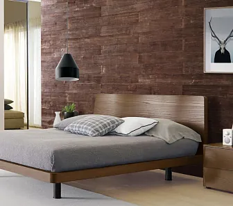 Стеновая панель, стилизованная под ценную породу дерева ST93