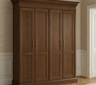 Шкаф "Виконт" из тёмного дуба