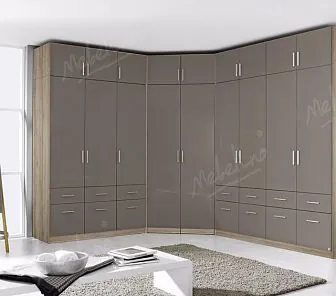 Угловой,распашной шкаф до потолка, арт CS127