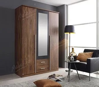 Высокий распашной шкаф с выдвижными ящиками RF75