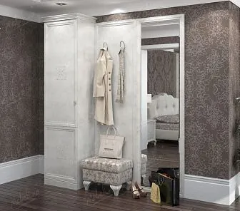 Прихожая с мини банкеткой для нее Е170