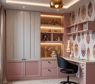 Детский гарнитур «Пудровая нежность»