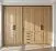 Шкаф-купе из светлого массива