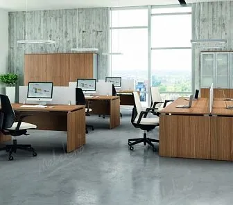 Роскошная офисная мебель из элитных пород дерева OM 182