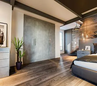 Распашной шкаф D466