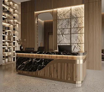 Стол ресепшена премиум класса