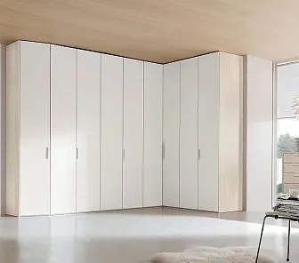 Угловой распашной шкаф до потолка RF368