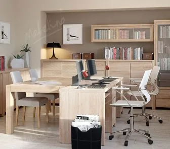 Буковый гарнитур под заказ для офисных кабинетов OM 211
