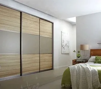 Шкаф-купе с раздвижными дверями для спальной комнаты D288