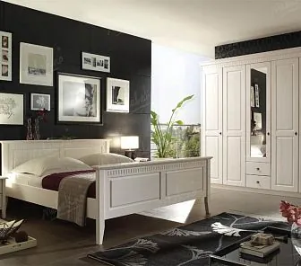 Распашной шкаф с карнизом RF48