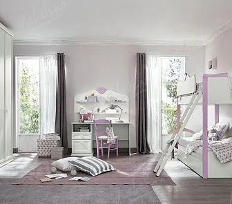 Очаровательная детская мебель для двух принцесс Md148