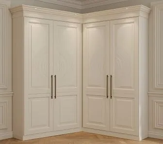 Угловой шкаф Кремовый Элеганс