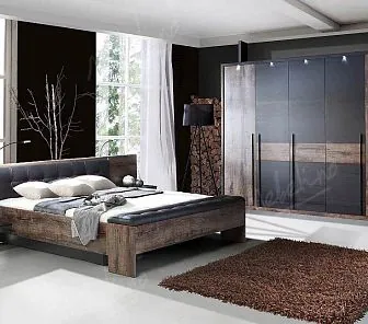 Брутальный распашной шкаф для него RF54