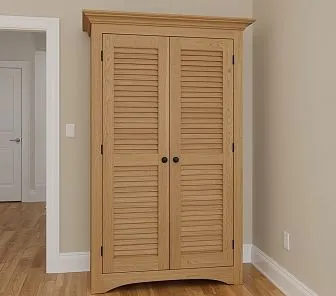 Шкаф "Бриз" с решётчатыми дверцами