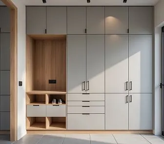 Прихожая в скандинавском стиле