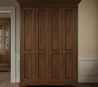 Шкаф "Классик" из тёмного дуба