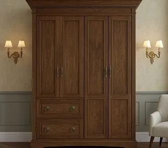 Шкаф "Виктория" из тёмного дуба