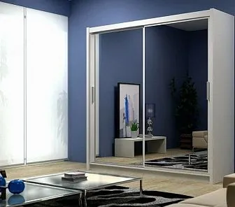 Корпусной шкаф из массива дуба в современном дизайне SM 463