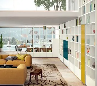 Библиотека с открытым стеллажем BK57