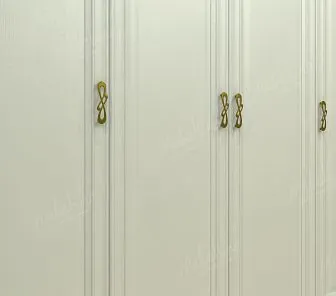 Распашной шкаф в нишу с выдвижными ящиками RF198