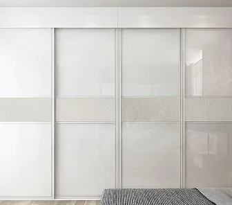 Комбинированный шкаф-купе для спальни D395