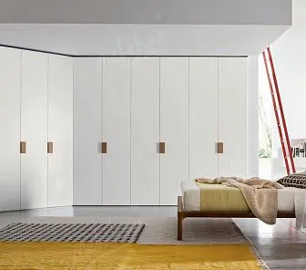 Вместительный угловой шкаф до потолка на всю стену CS201