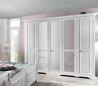 Распашной шкаф из массива и ЛДСП RF315