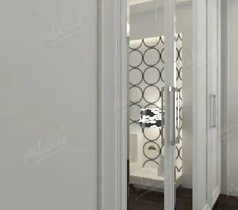 Распашной шкаф в стиле арт-деко RF197