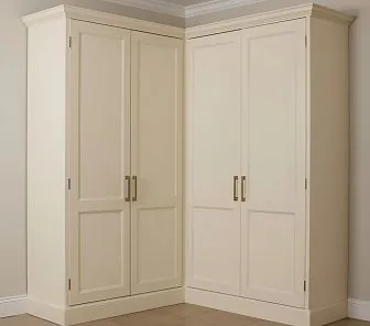 Классический угловой шкаф