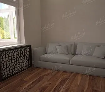 Мебель для детской из массива дерева в темном цвете Md117