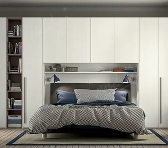 Распашной шкаф над кроватью RF159