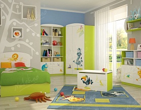 Красочная мебель для детской Md241