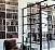 Книжные стеллажи для меблировки библиотеки BK249
