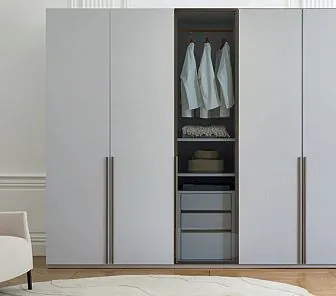 Распашной шкаф с открытой секцией RF514