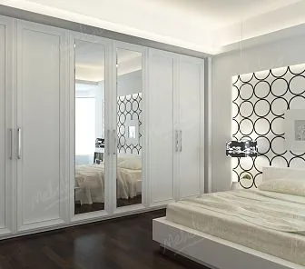 Распашной шкаф в стиле арт-деко RF197